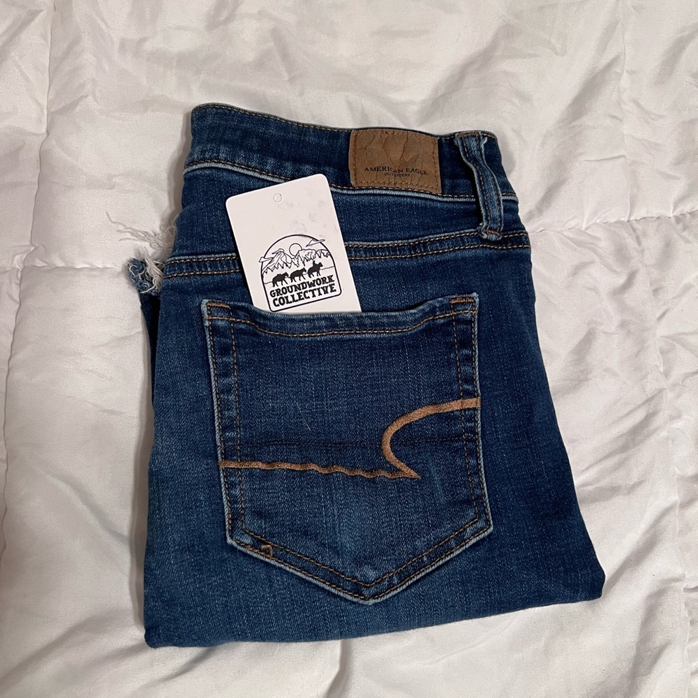 American Eagle Outfitters - Long jean shorts